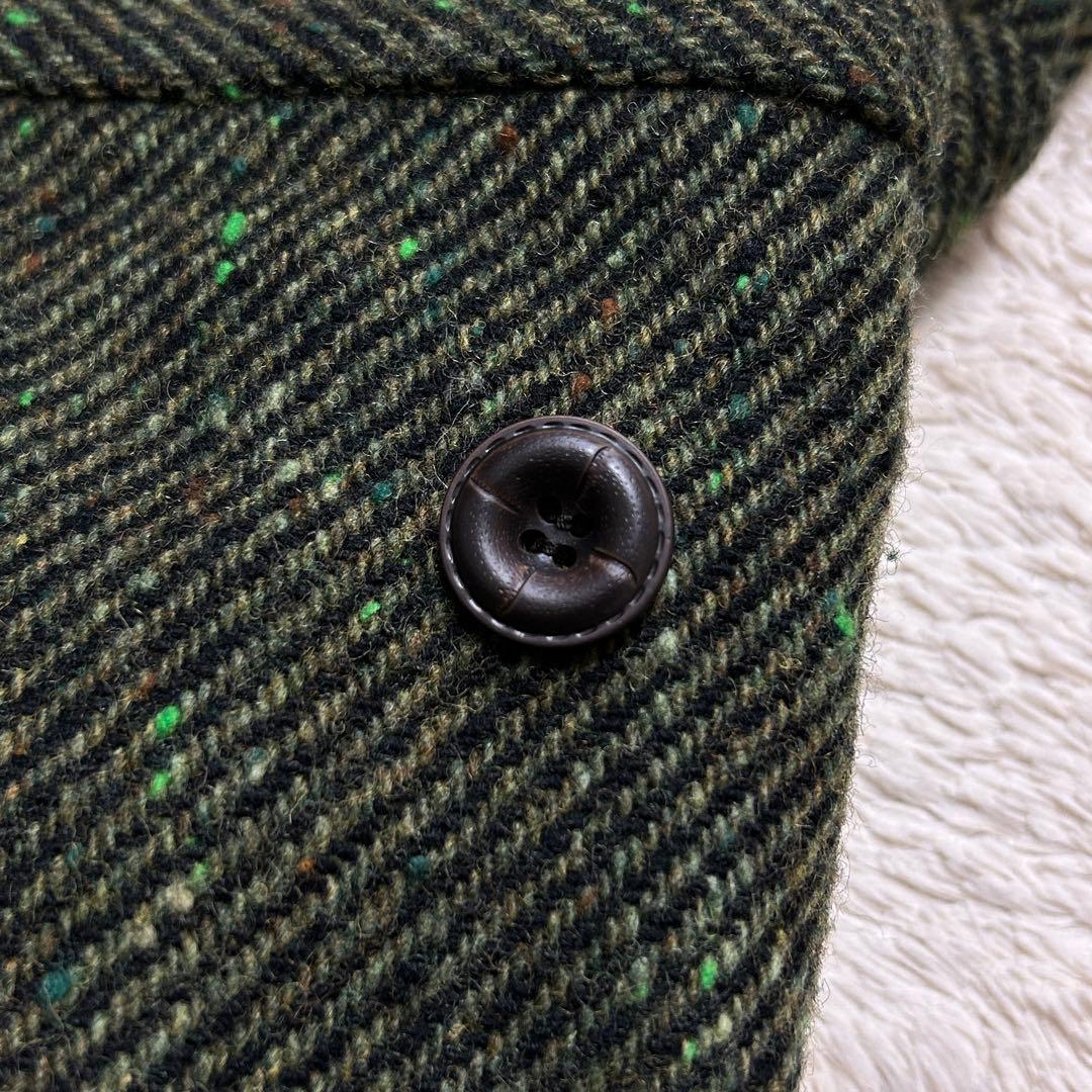 hiromichi nakano ツイード ギャングコート ボア取り外し可能