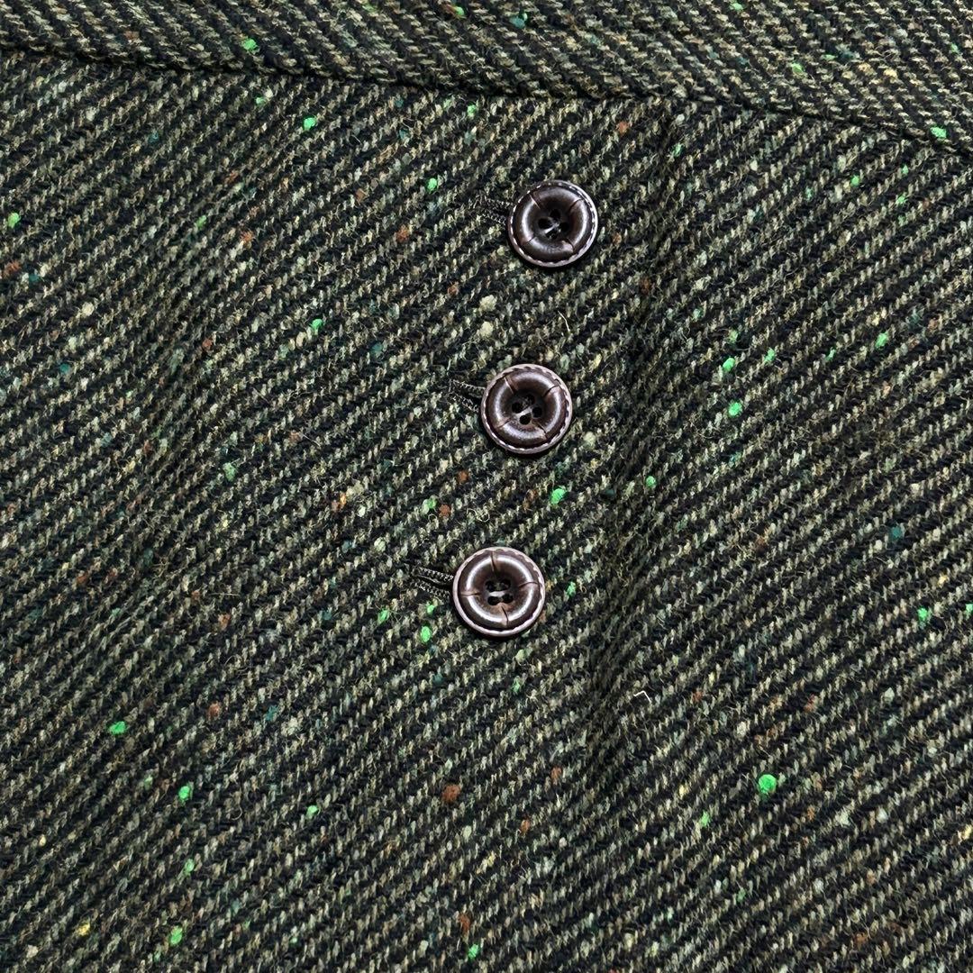 hiromichi nakano ツイード ギャングコート ボア取り外し可能