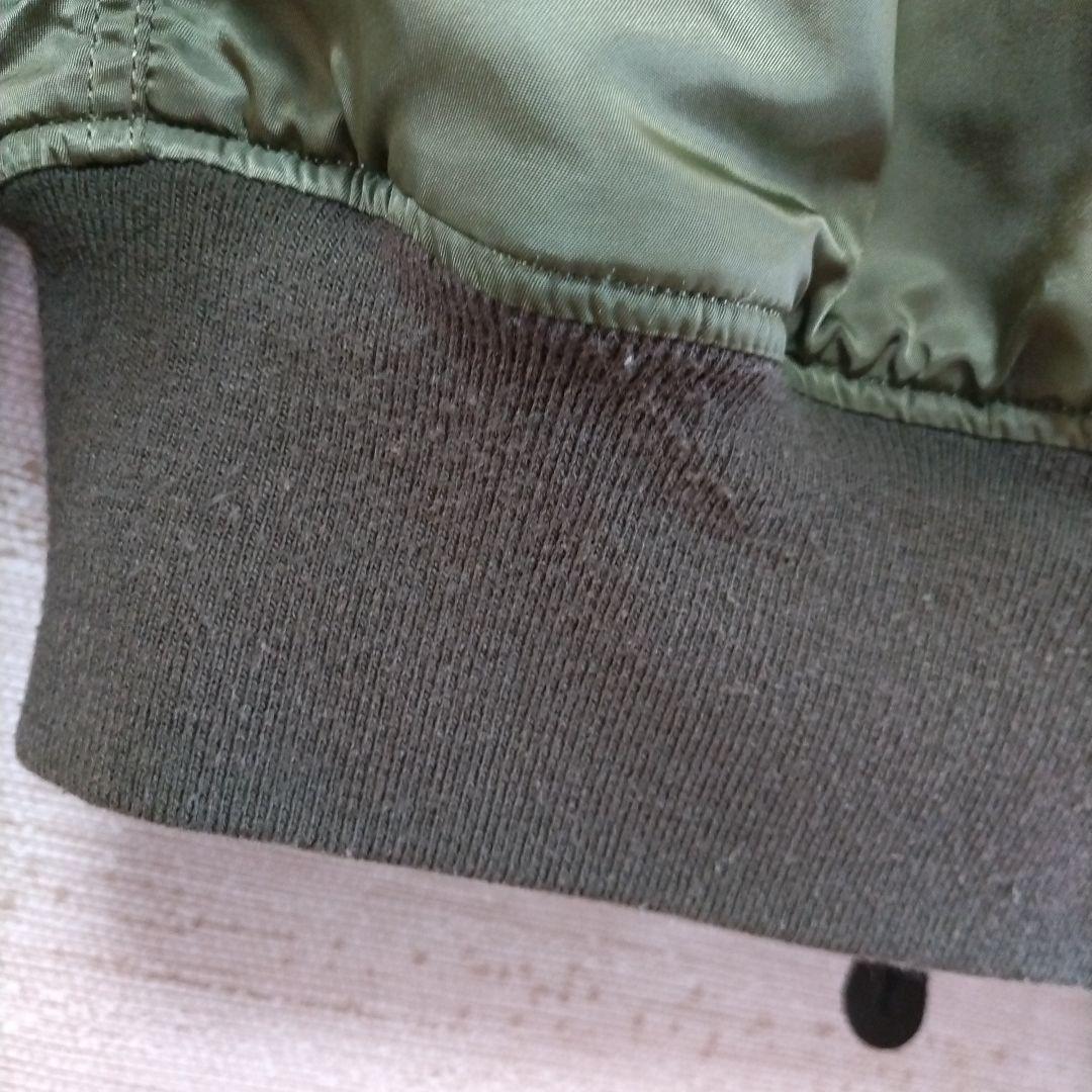 ALPHA INDUSTRIES MA-1　オリーブグリーン　アルファ　ワッペン