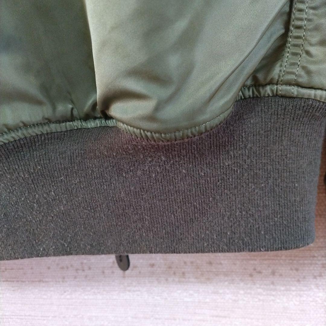 ALPHA INDUSTRIES MA-1　オリーブグリーン　アルファ　ワッペン