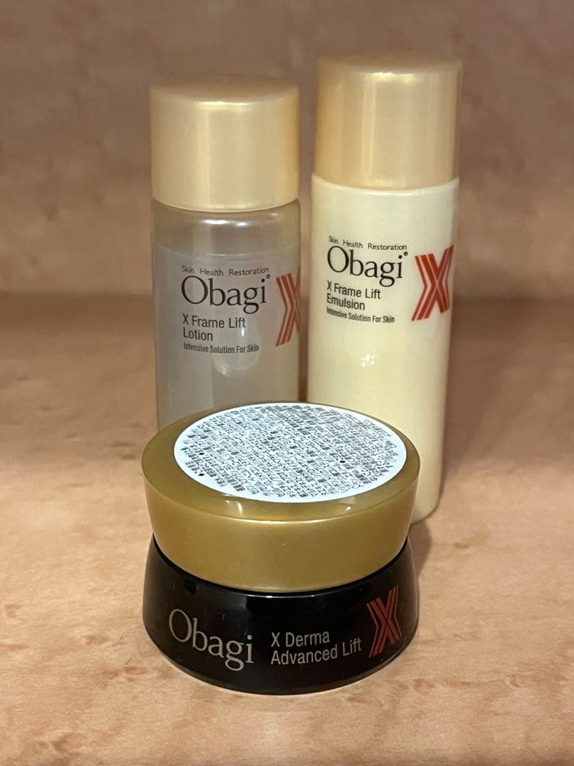 オバジX バイタライズ リフトクリーム 50g つけかえ用レフィル2個と、おまけ