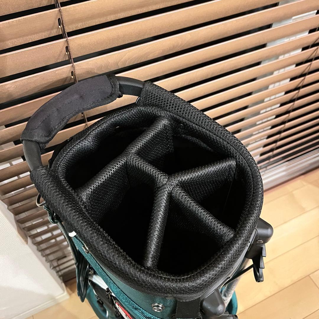 【即発送】25 MALBON マルボンゴルフ キャディバッグ ゴルフバッグ 緑