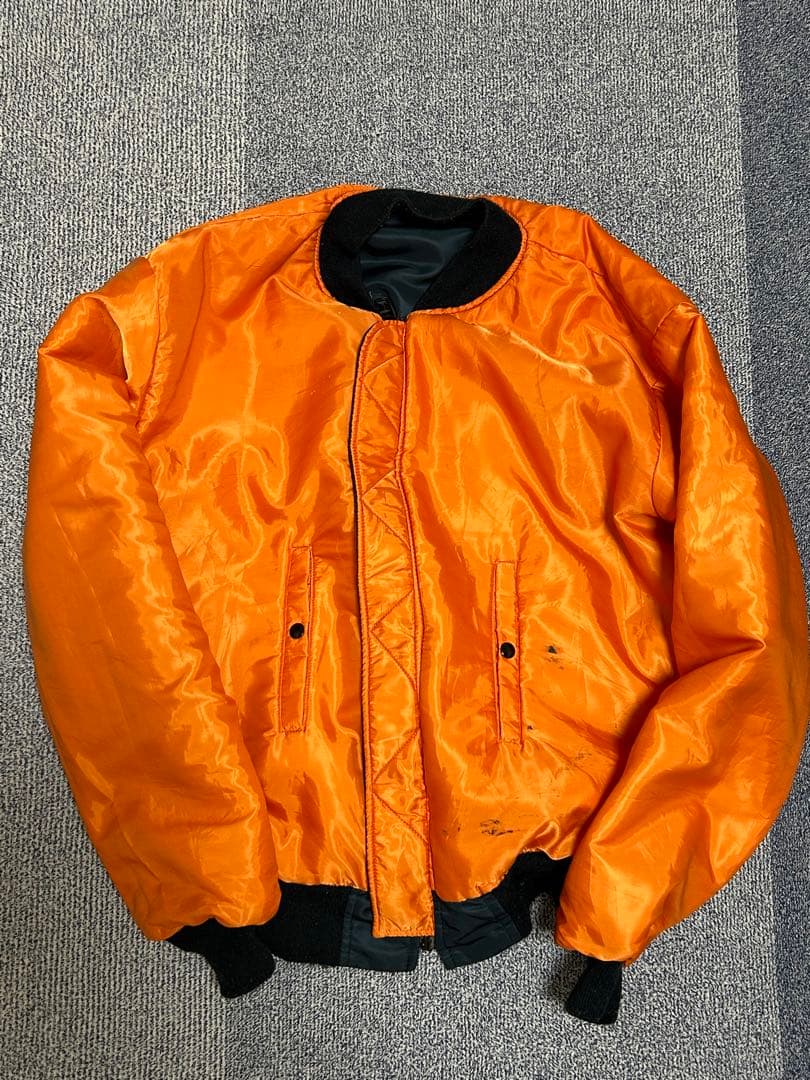 80s USA製 SPIEWAK&SONS MA-1 ネイビー BIGSIZE - メルカリ