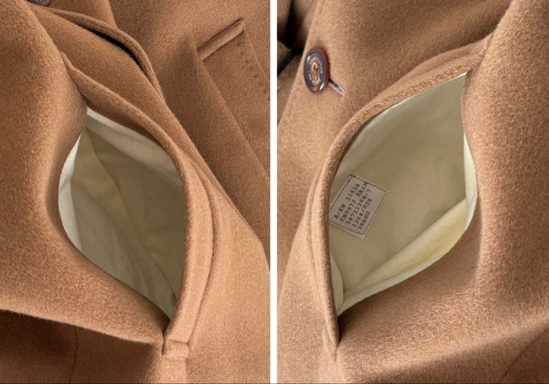 アクアスキュータム メンズカシミアコート150周年限定コレクション 38 希少