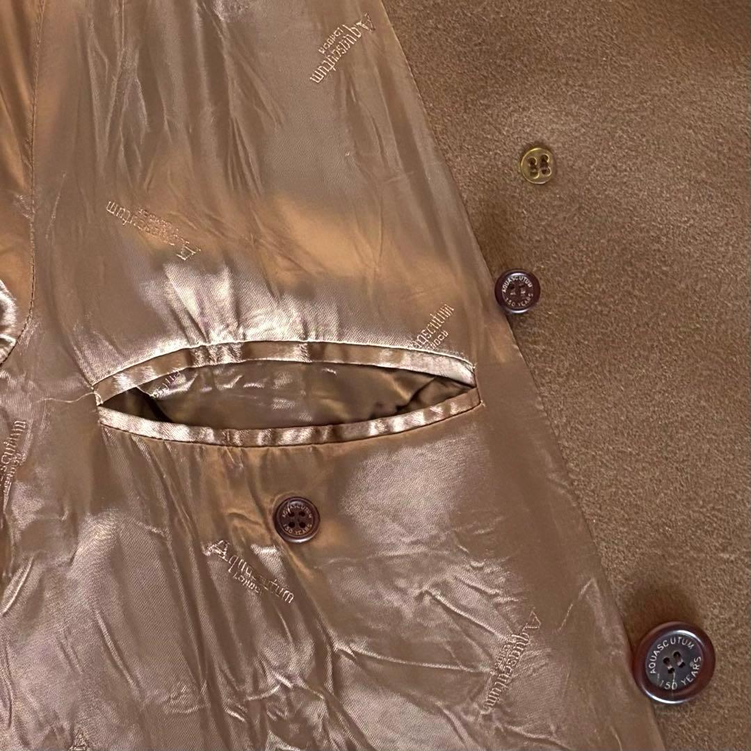 アクアスキュータム メンズカシミアコート150周年限定コレクション 38 希少