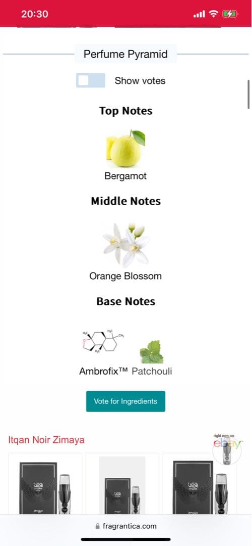 香水(男性用) Afnan Zimaya Itqan Noir