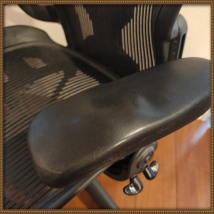 ハーマンミラー アーロンチェア B ポスチャーフィットフル装備　オフィスチェア