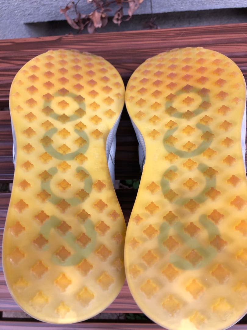 377番 美品ECCO ゴルフシューズ ホワイト36 23.0cmスパイクレス