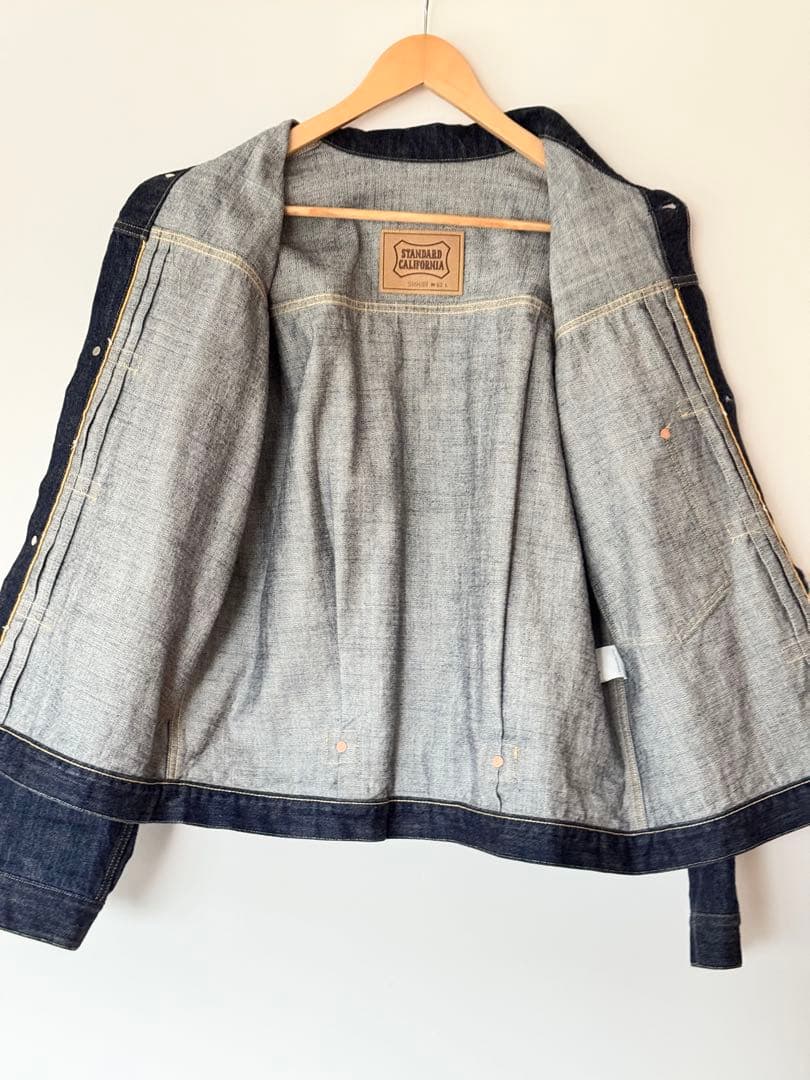 【美品】スタンダードカリフォルニア デニムジャケット S996WW 大戦 42