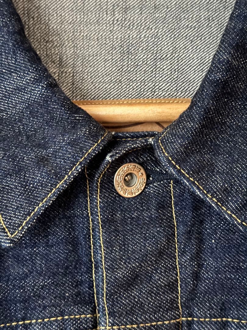 【美品】スタンダードカリフォルニア デニムジャケット S996WW 大戦 42