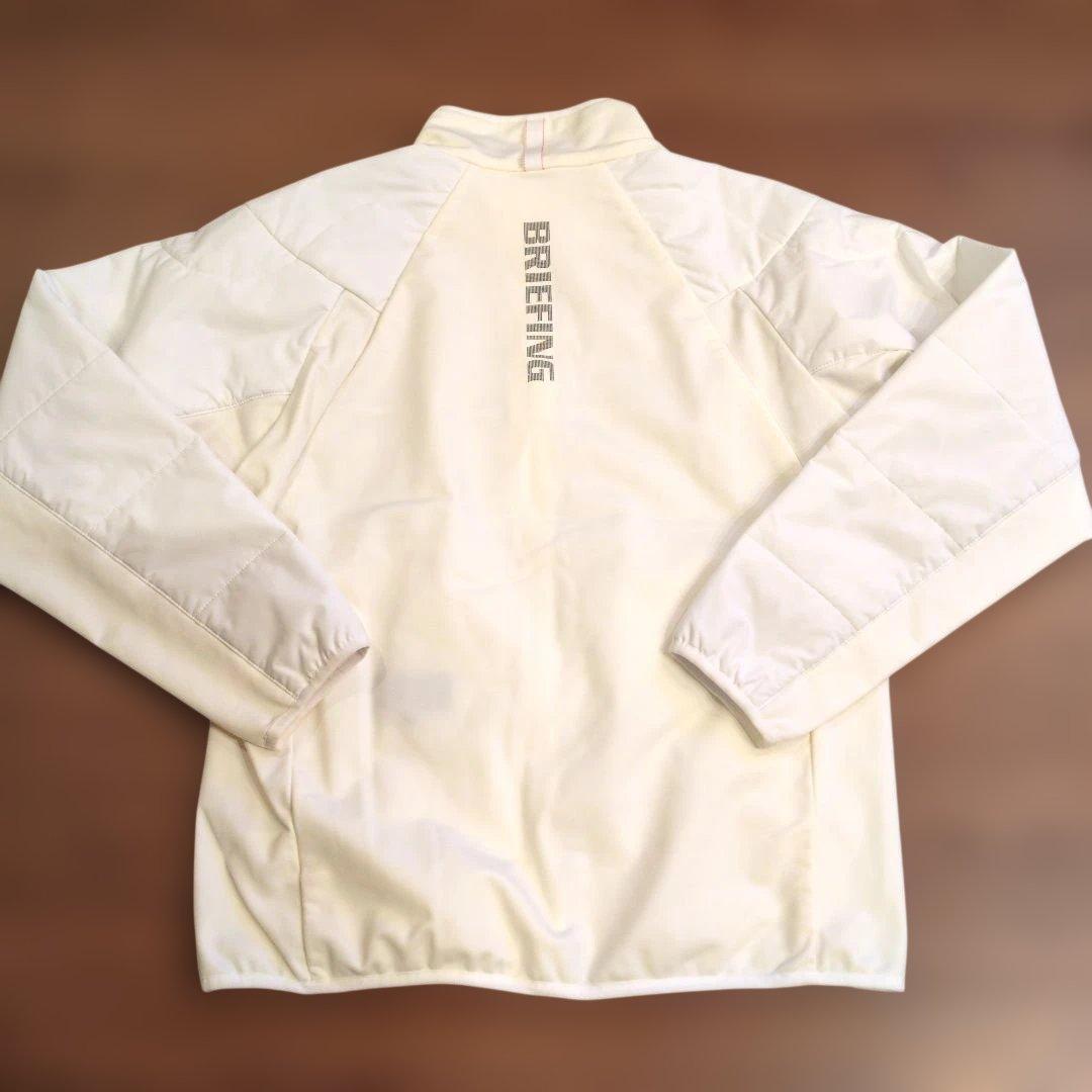 ブリーフィング ゴルフ ホワイト キルティングジャケットＳ М相当？