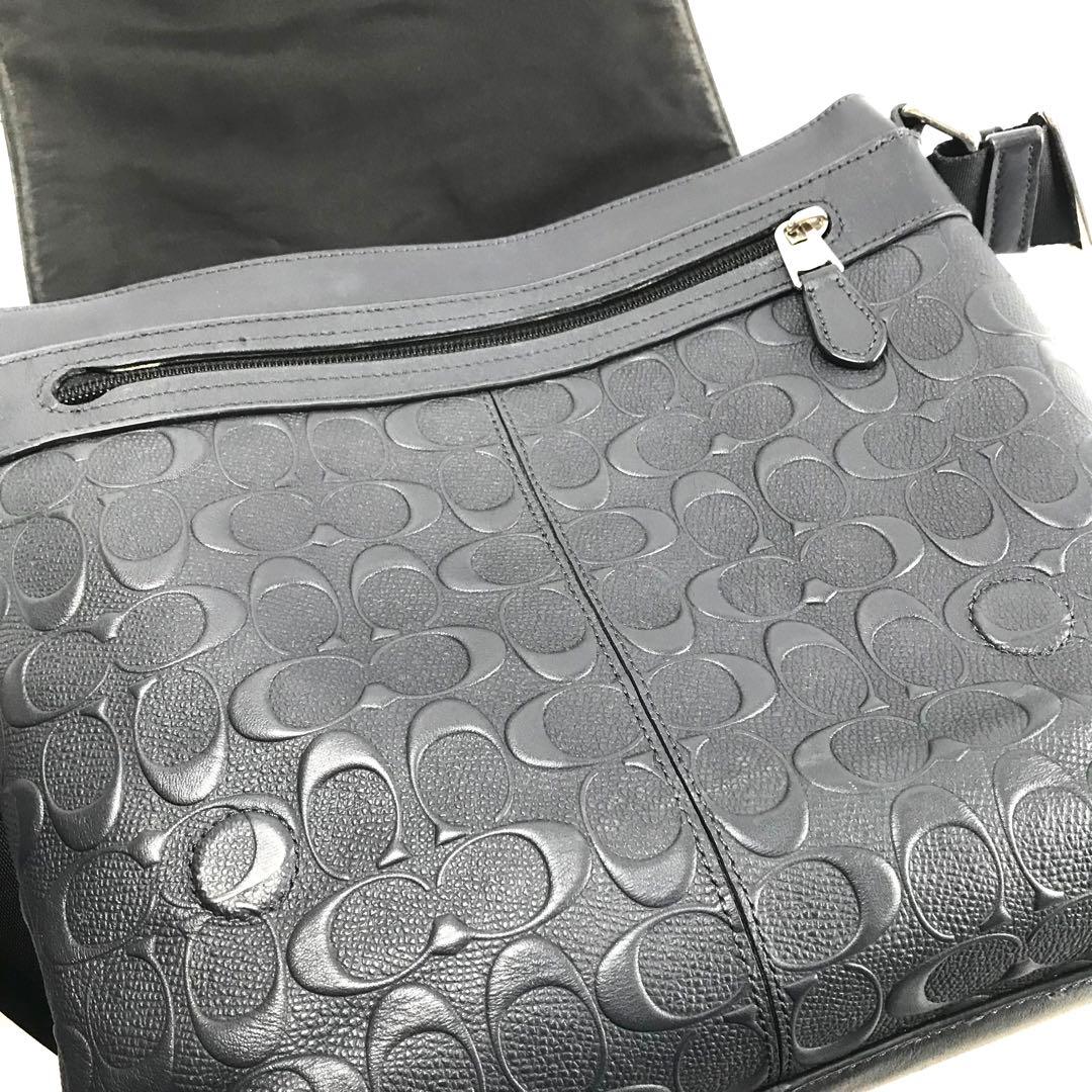 【チャーリーパパさま専用】コーチ ブラック ショルダーバッグ 72220