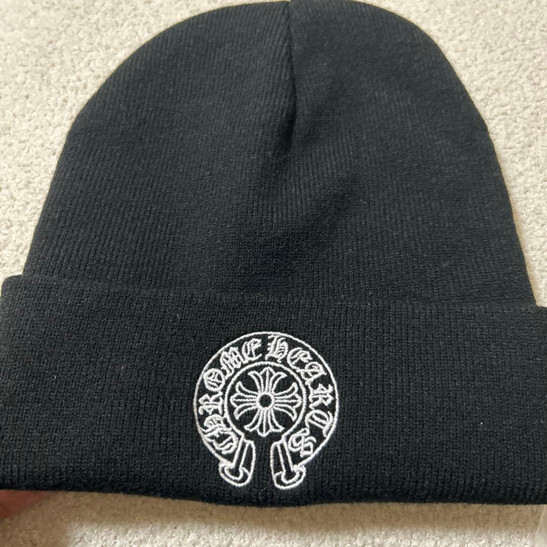 CHROME HEARTS ブラック ニット帽