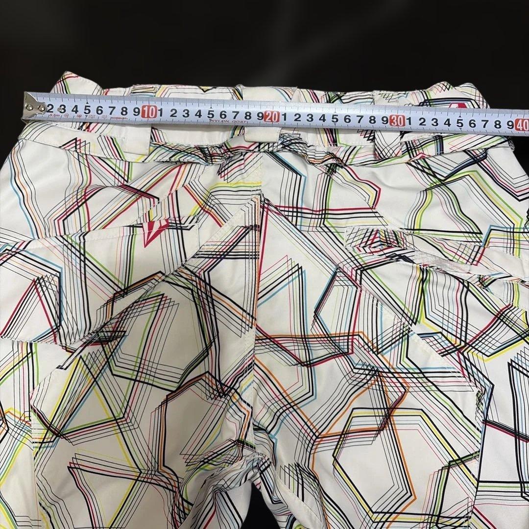 ボルコム スノーボードウェア上下セット M相当 10k Nimbus 紫×総柄