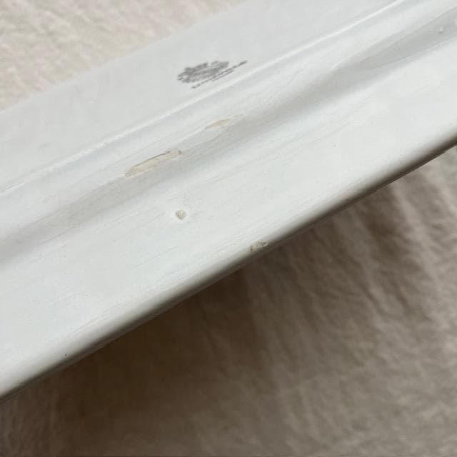 レア小◆リュネヴィルオクトゴナルレクタングル皿クレイユモントロー雅姫サルグミンヌ