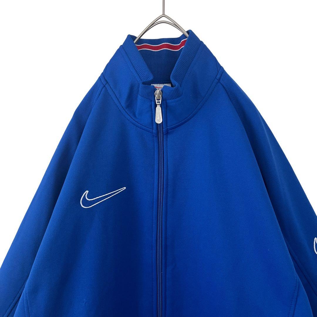 NIKE 90s 銀タグ トラックジャケット ジャージ セットアップ 青 S