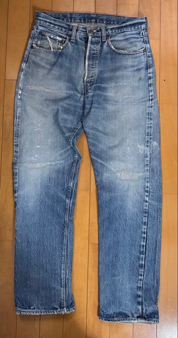 Levi's 501 リーバイス 66前期 70s 赤耳 W31 リペア有 - メルカリ