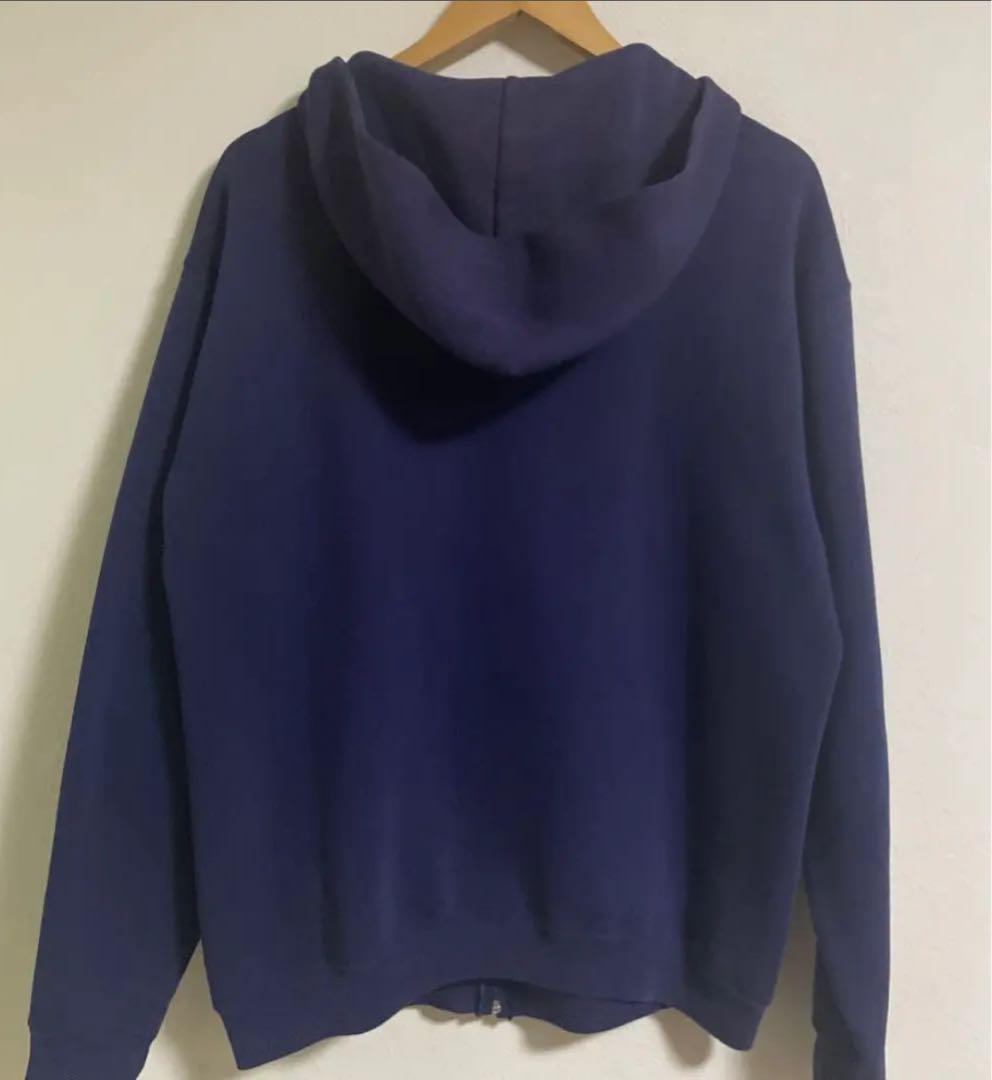 極美品 赤タグ 70s RUSSELL ラッセル ジップパーカー 茄子紺 - メルカリ