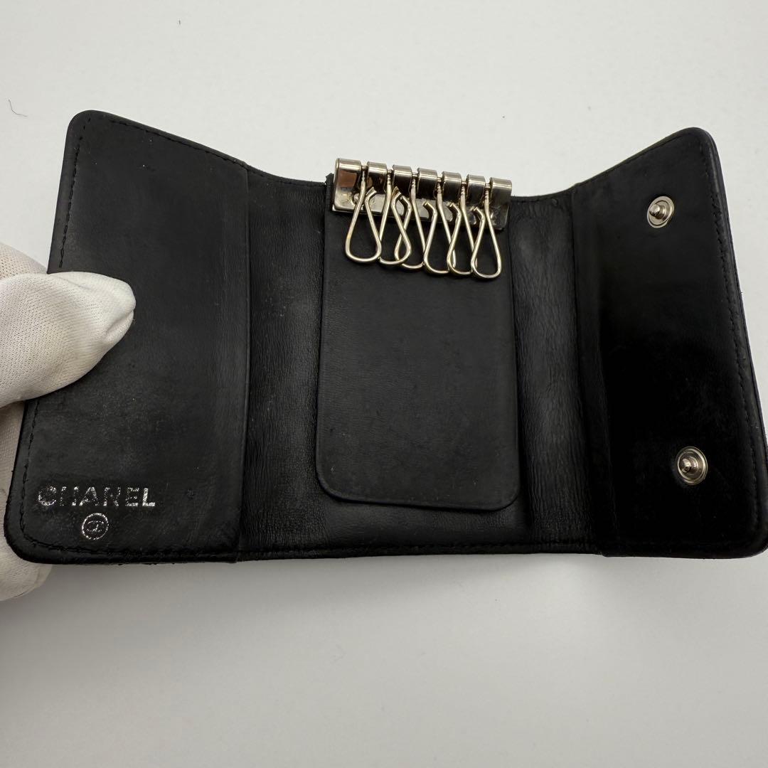 【CHANEL】シャネル アイコン キーケース 6連 キーホルダー