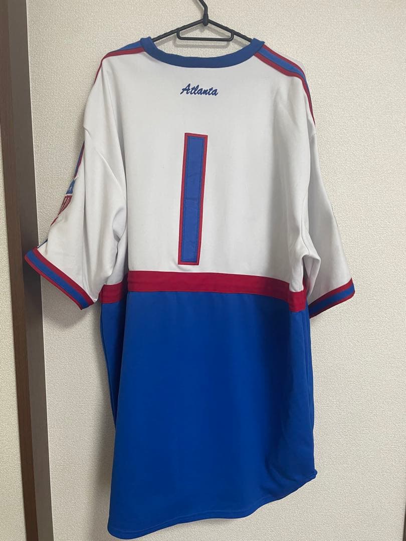 Atlantaブラッククラッカーズ　ゲームシャツ廃盤、レア❗️