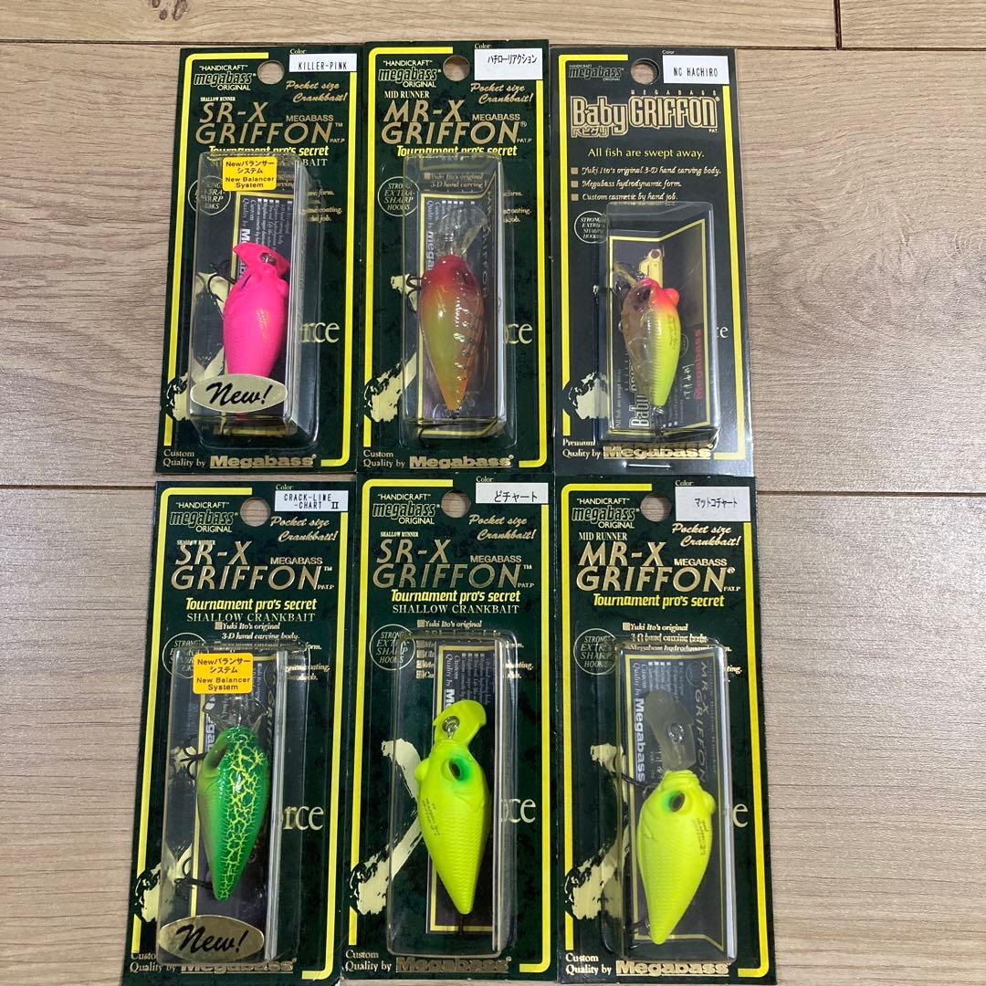 ☆廃盤☆旧モデル☆メガバス　グリフォン　人気カラー　ハチロー　チャート　ピンク