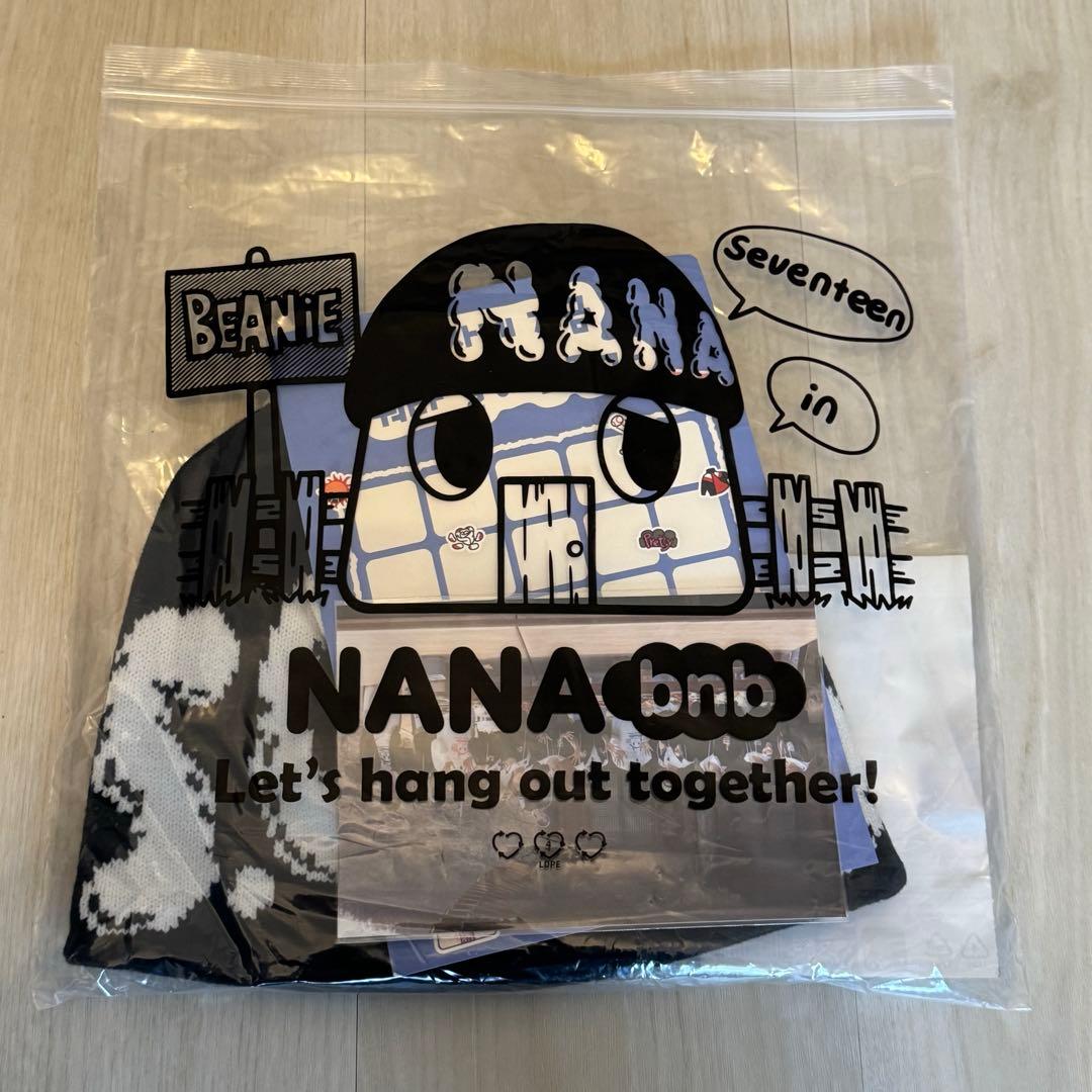 seventeen エスクプス ナナ民泊 NANA bnb ビーニー ニット帽 - メルカリ
