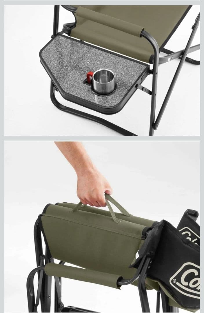 コールマン(Coleman) チェア サイドテーブル付デッキチェア2脚オマケ付き