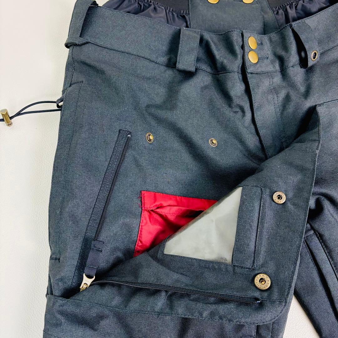 2519【極美品】バートン パンツ レディース スノボウェア ポーチ付き