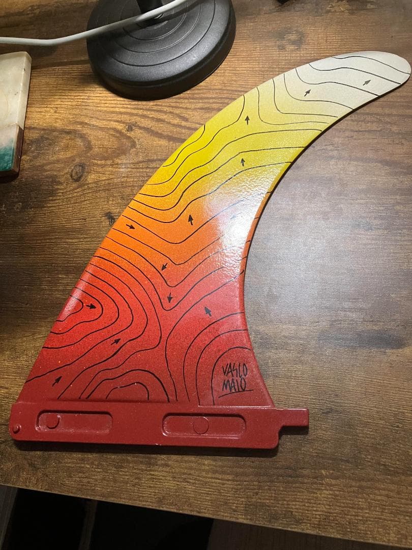 ロングボード サーフフィン 9\"