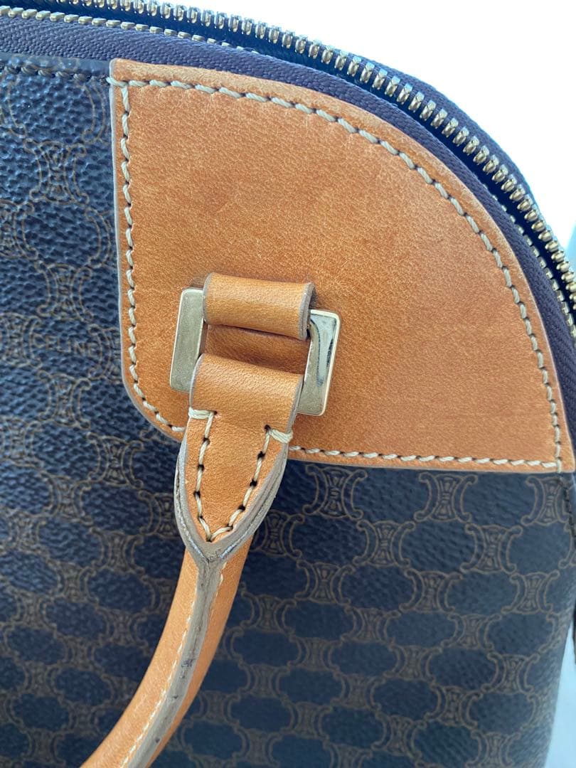 CELINE ダークブラウン ハンドバッグ