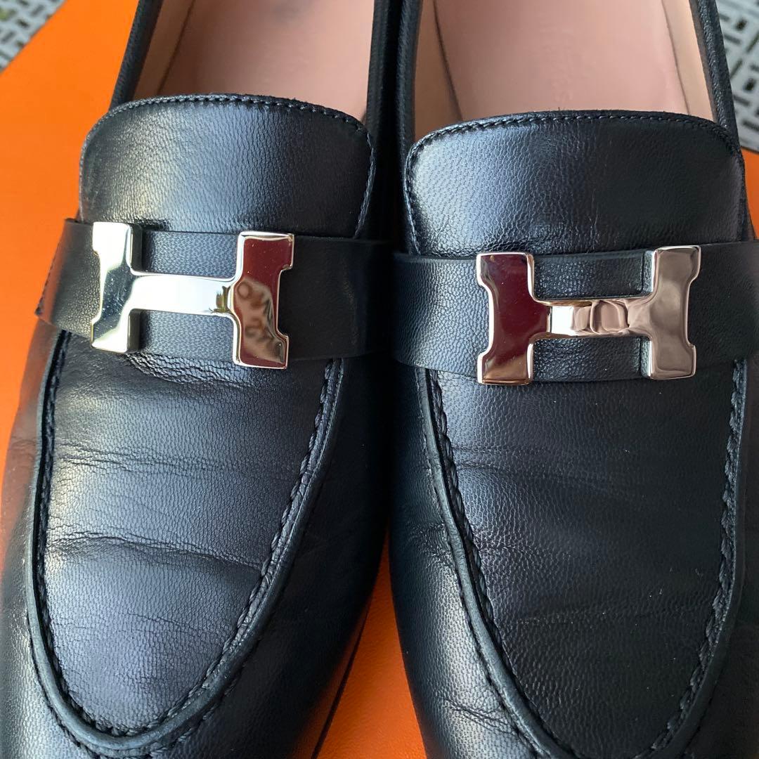 エルメス モカシン　ローファー　39