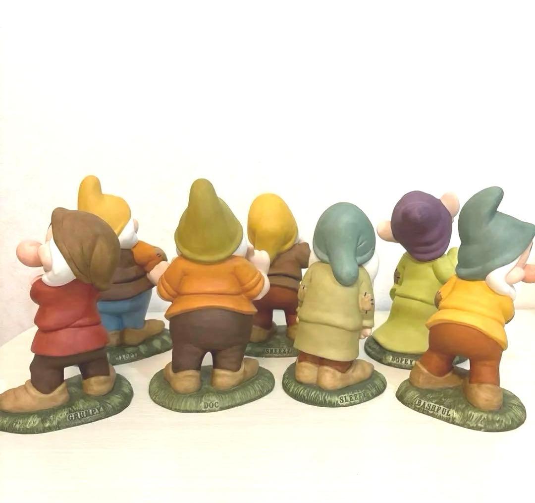 ⚠️最終価格 【稀少 美品】陶器製 特大 加藤工芸 白雪姫 七人の小人