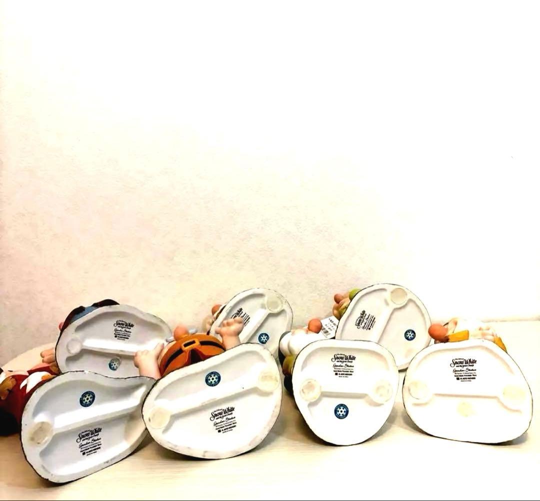 ⚠️最終価格 【稀少 美品】陶器製 特大 加藤工芸 白雪姫 七人の小人