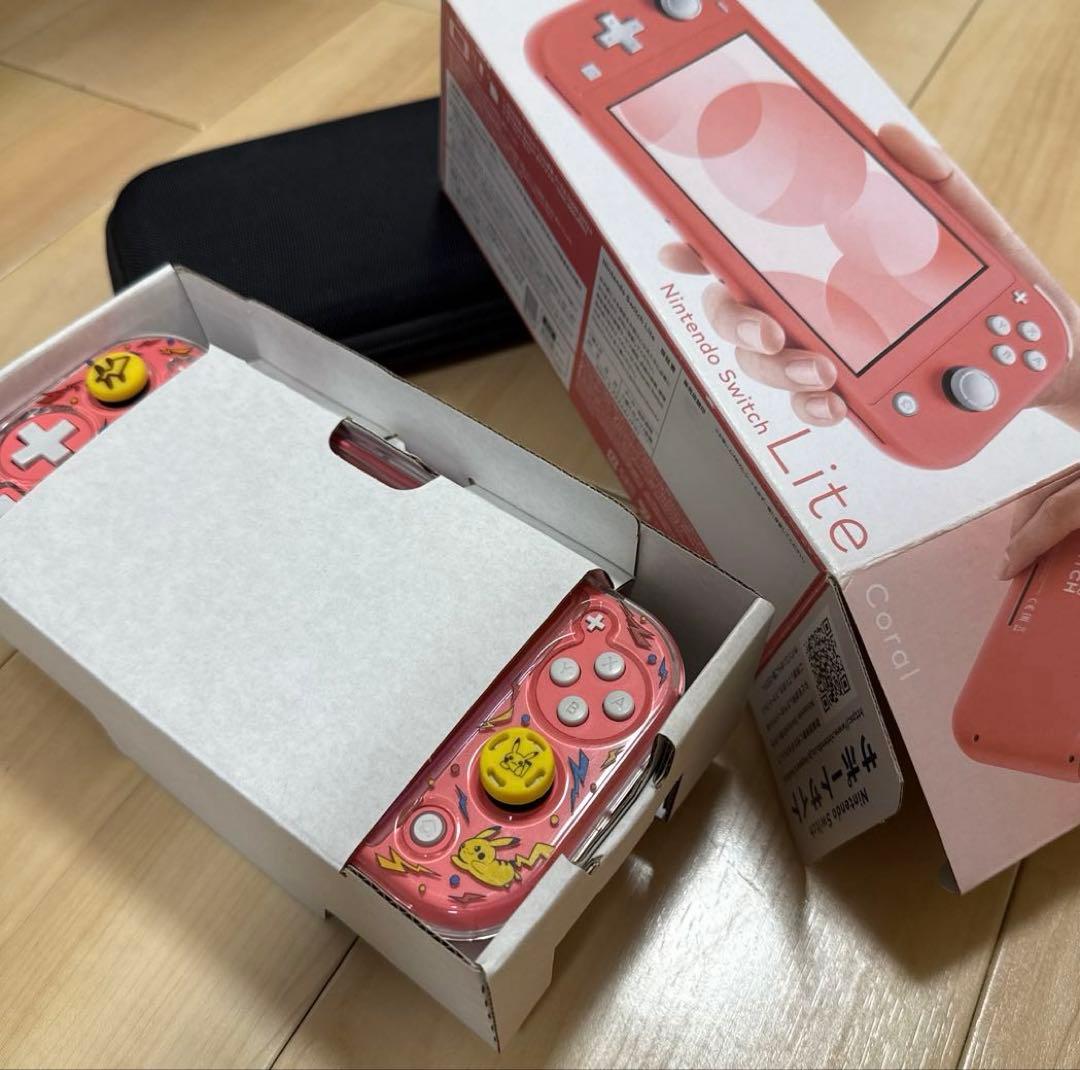 【極美品】Nintendo Switch Lite コーラルピンク 本体