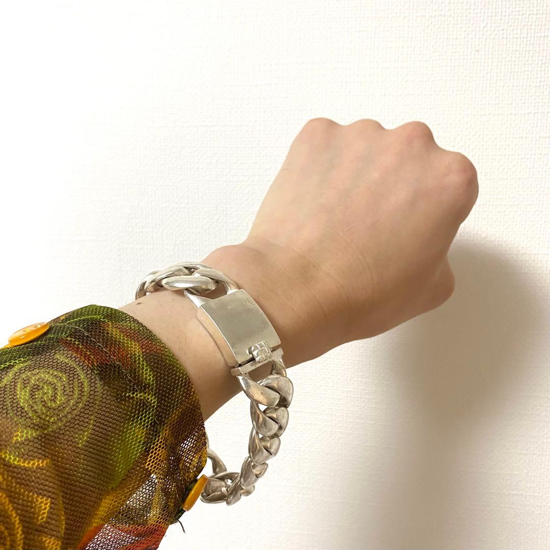 喜平 シルバー925 ブレスレット チェーン シルバー ヴィンテージ