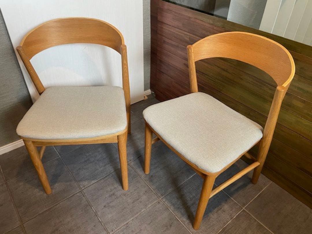 いっすん■unicoウニコ SOLKソルク オーク無垢　ダイニングチェアB