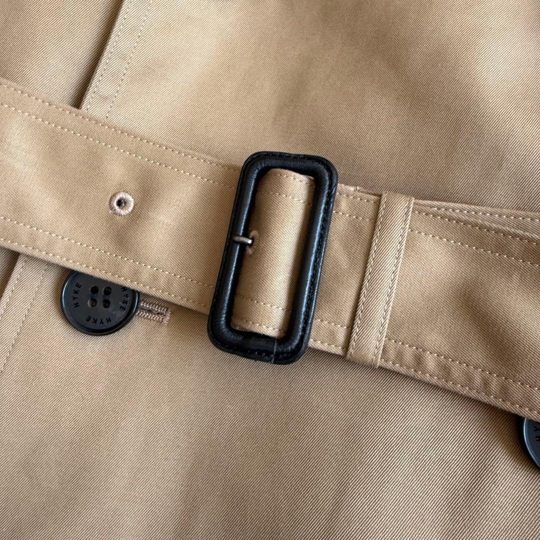 美品　ハイク　トレンチコート　2022 レギュラーフィット　ベージュ　3