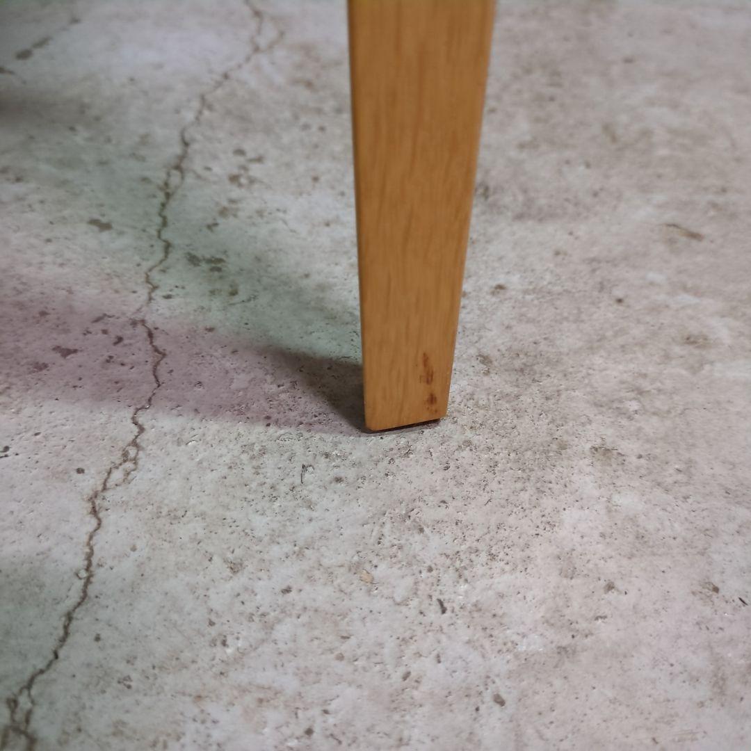 美品 定価8万 カリモク◆ アームチェア ピュアオーク ファブリック ダイニング