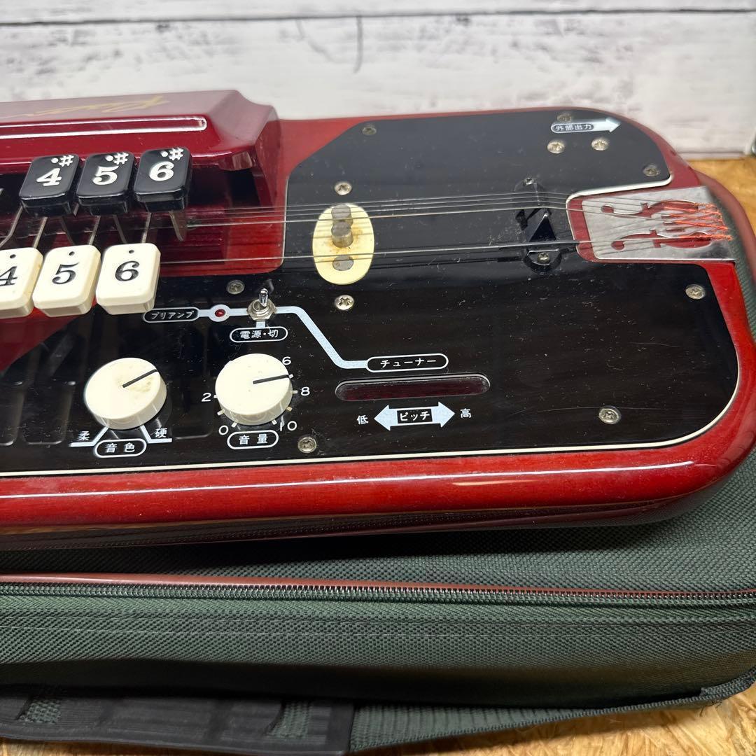 電気大正琴 ケース付き 蘭 鈴木楽器製作所 SUZUKI 【動作未確認