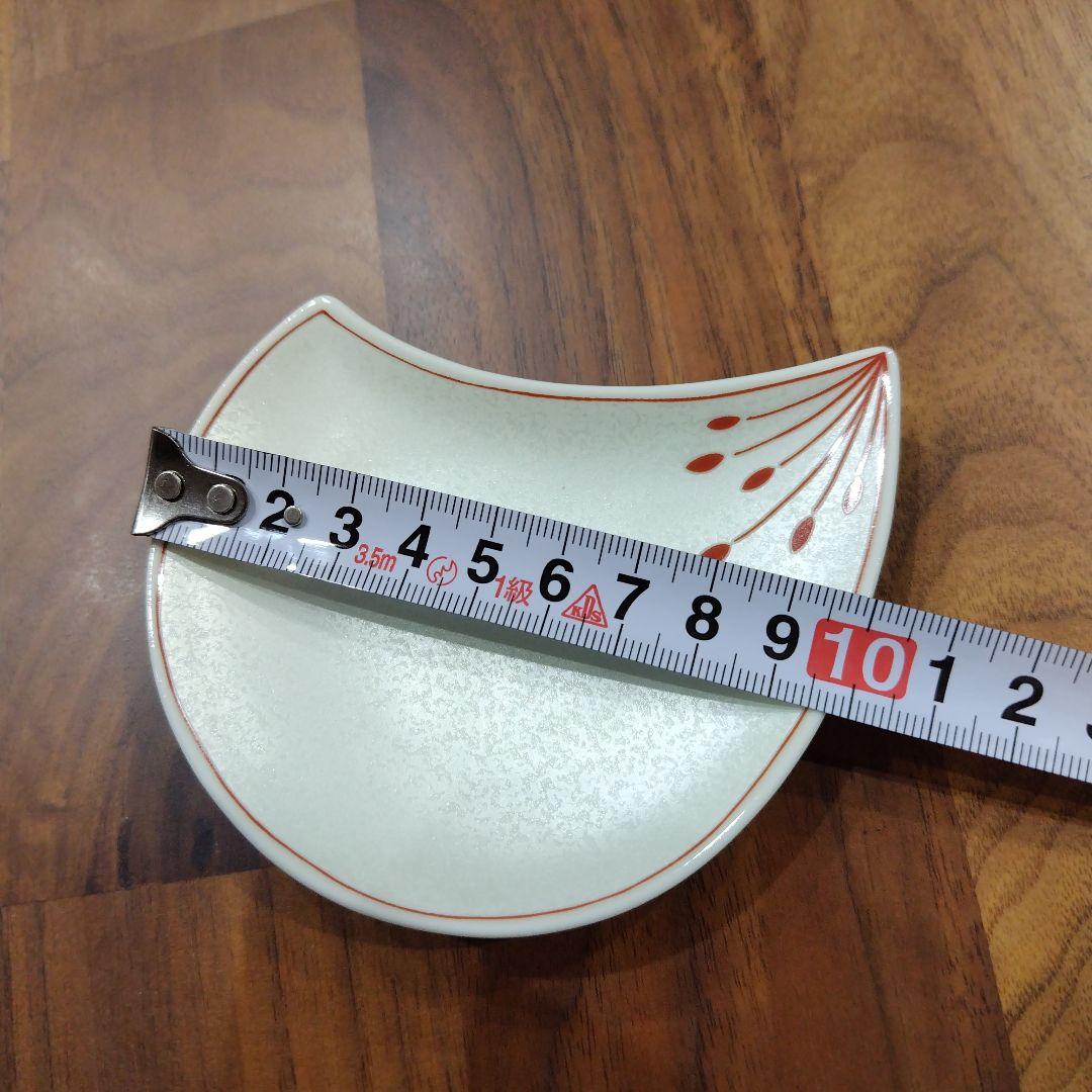 幸楽窯 梅 白 ピンク 銘々皿 5枚セット 小皿 made in Japan