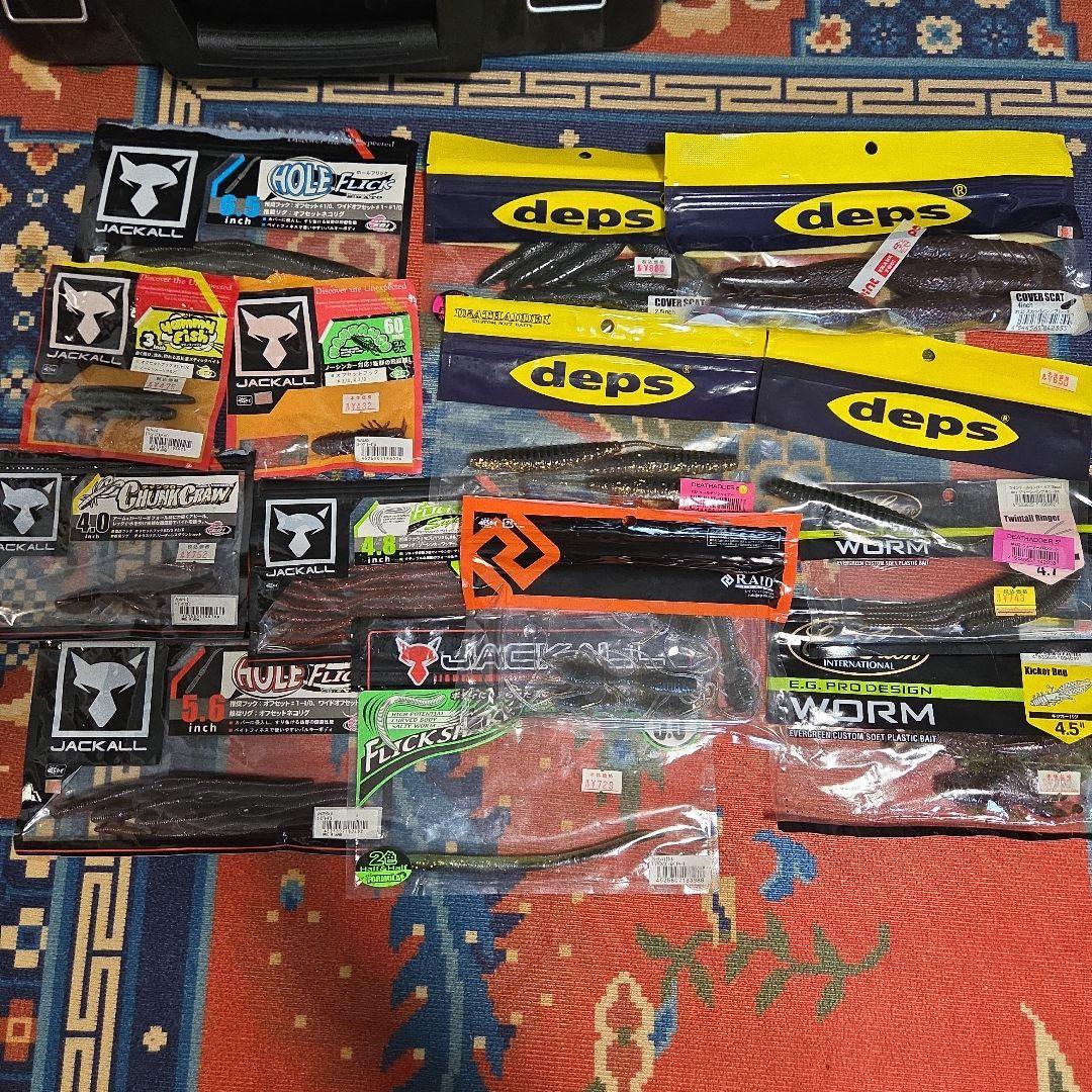 バス釣り引退セット ルアー、ワーム、仕掛け