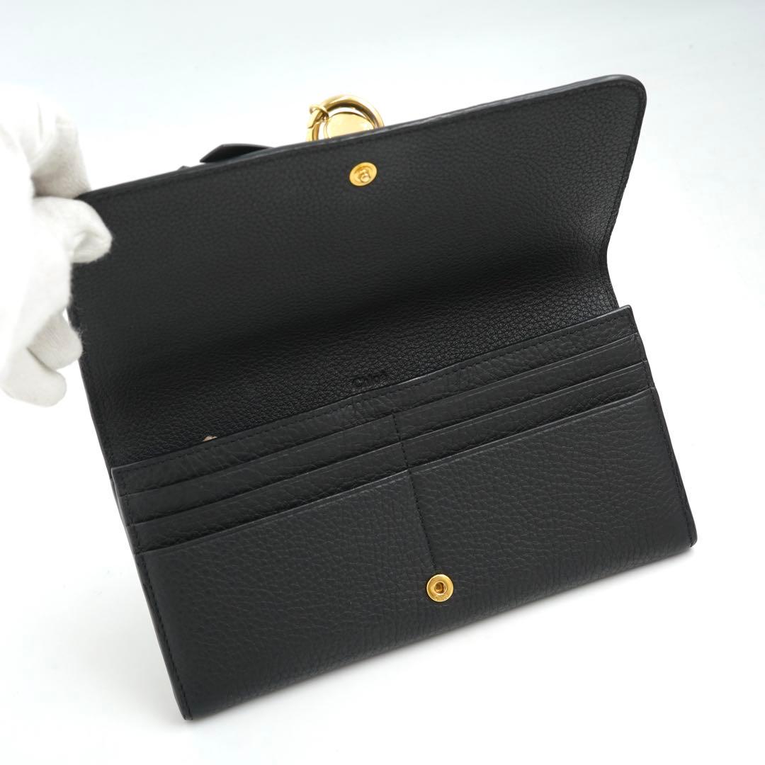 ✨未使用展示品・箱保証書付き✨　Chloe 長財布　ALPHABETウォレット