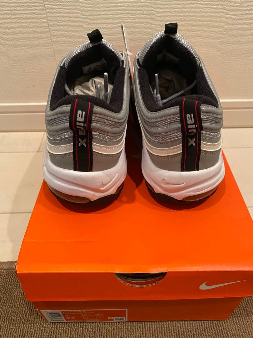 ナイキゴルフCI7538 AIRMAX 97 シルバー Bullet M26cm