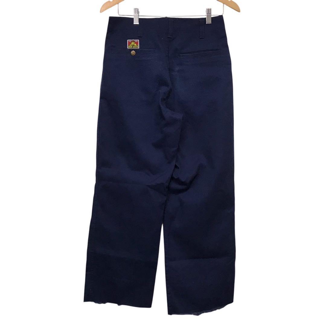 90s BEN DAVIS ビンテージワークパンツ　フリスコ　USA製 ネイビー