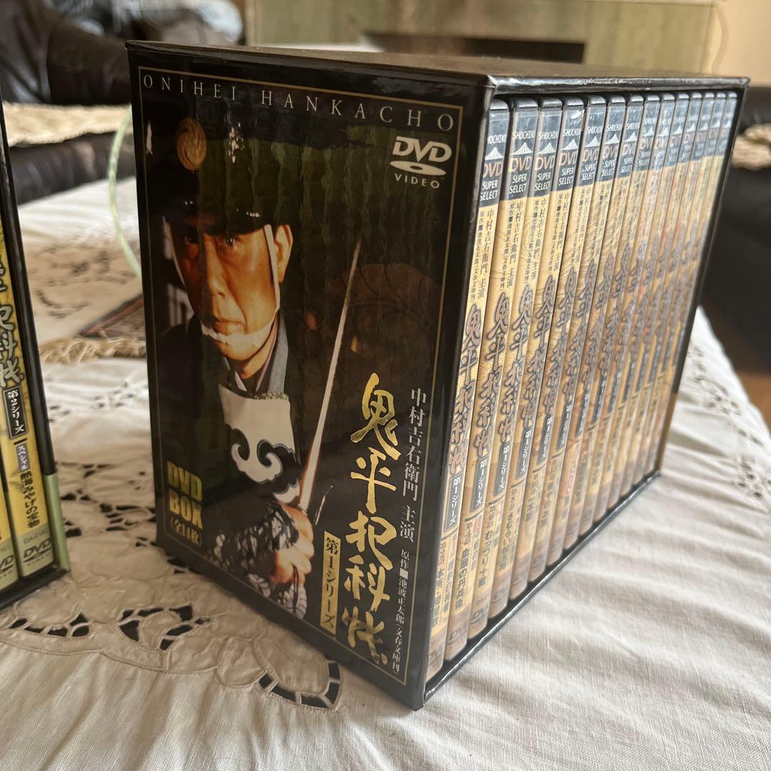 鬼平犯科帳 第１(14枚組)・第２(12枚組)シリーズ BOX　DVD　全２６枚