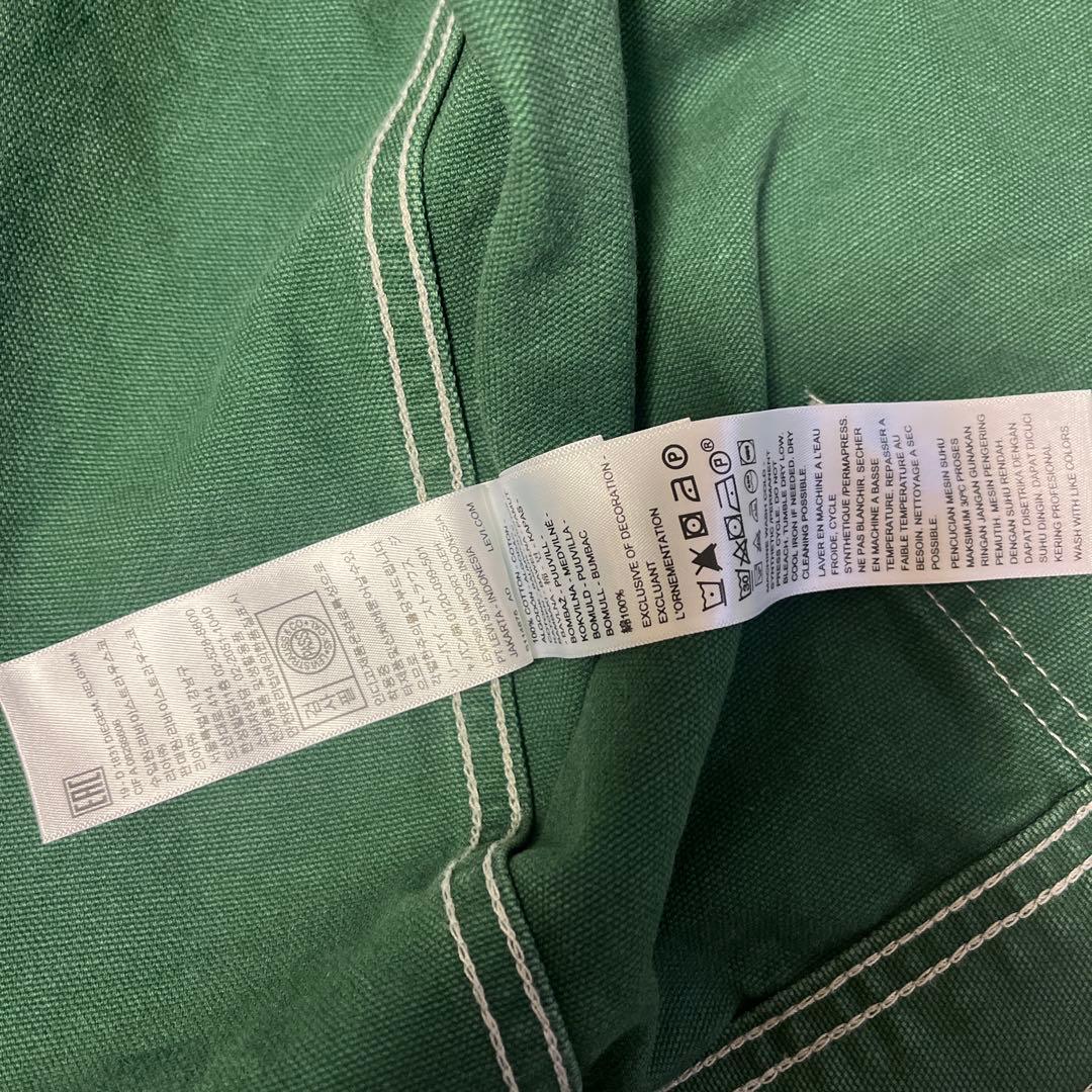 LEVI'S リーバイス 150周年限定デニムシャツ　グリーン【新品】レア❣️