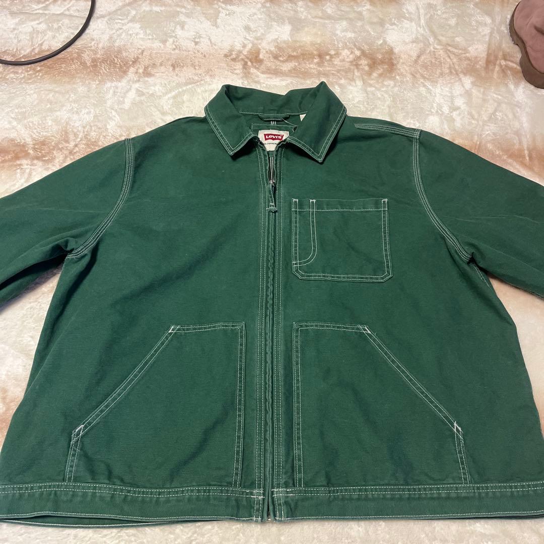 LEVI'S リーバイス 150周年限定デニムシャツ　グリーン【新品】レア❣️