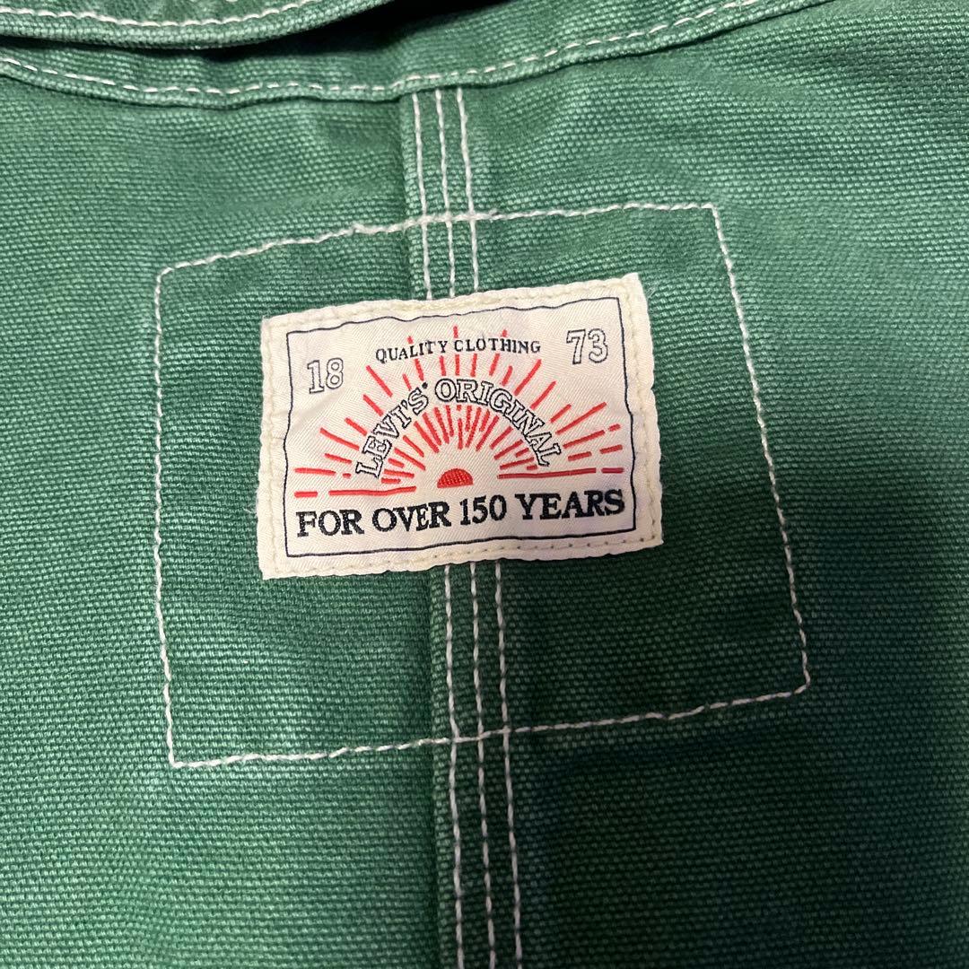LEVI'S リーバイス 150周年限定デニムシャツ　グリーン【新品】レア❣️
