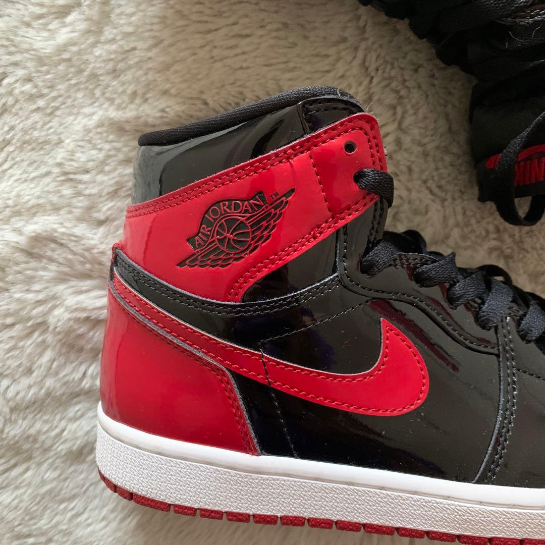 Air Jordan 1 Retro High OG \"Patent Bred”