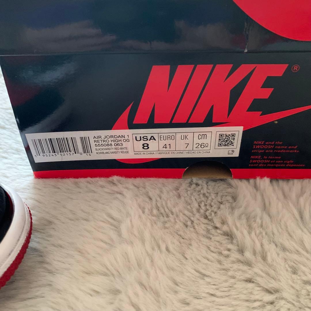 Air Jordan 1 Retro High OG \"Patent Bred”